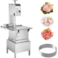 2200W kommerciel elektrisk kødbåndsav i rustfrit stål - effektiv og holdbar bensavemaskine til professionelt brug. Sale