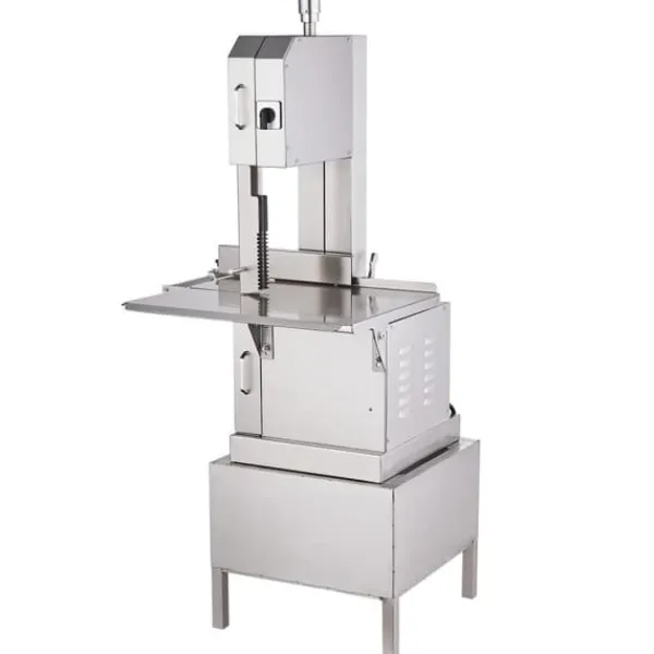 2200W kommerciel elektrisk kødbåndsav i rustfrit stål - effektiv og holdbar bensavemaskine til professionelt brug. Sale