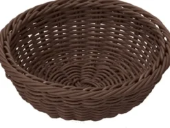 Brødkasser & Brødposer>Westmark Saleen brødkurv rund 23x9cm brun