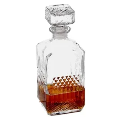 Karafler>Whisky karaffel, 23x9x9 cm, Transparent