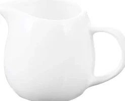 Wilmax mælk- og flødekande 150 ml i hvidt porcelæn Best