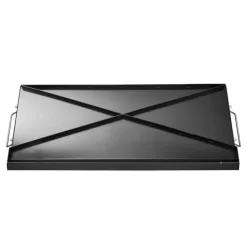32x14 Flat Top Grill, Universal BBQ Grillpande i Kulstål, Køkkengrej New