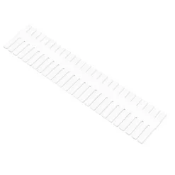 8x Skillevægge til Organisering af Skuffer - Hvid Discount